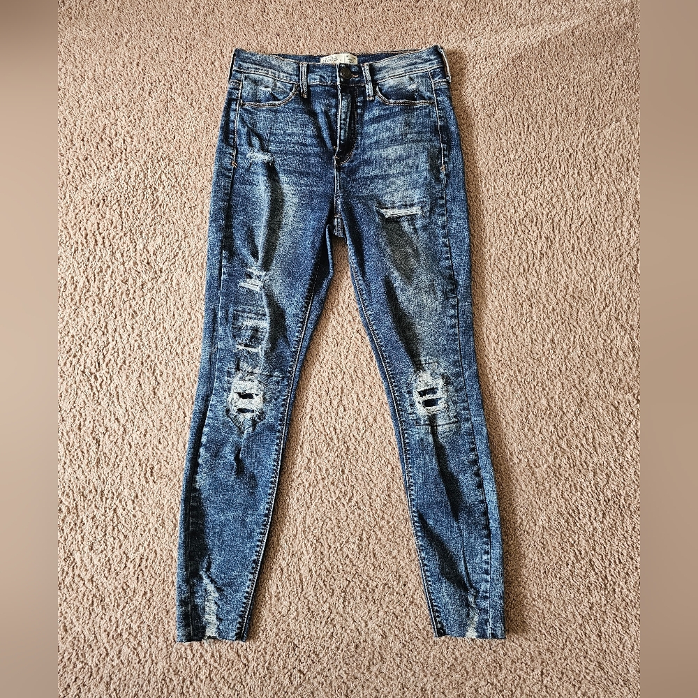 Cropped ankle jeggings